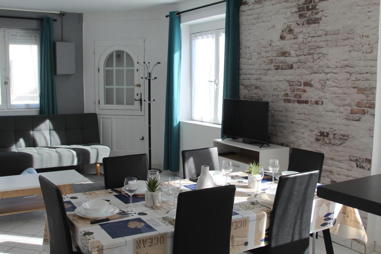 Appartement Duplex Avec Cour 10 Pers Berck Exterior foto